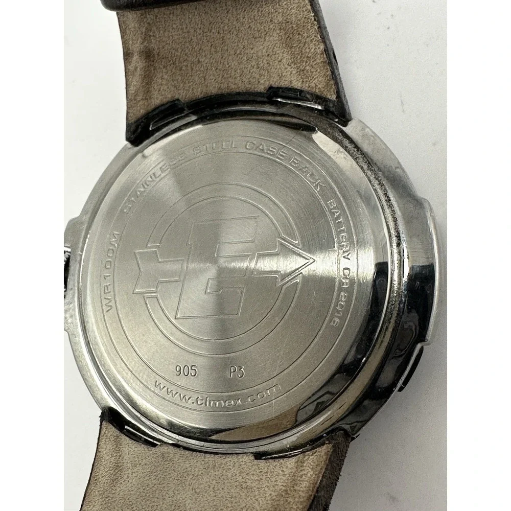 Timex NO Indiglo 905 New Battery‎ P3 2006 Mens Rare Watch 43MM 8
